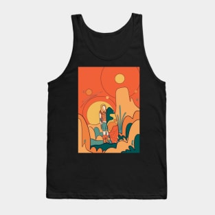 Space surfer Tank Top